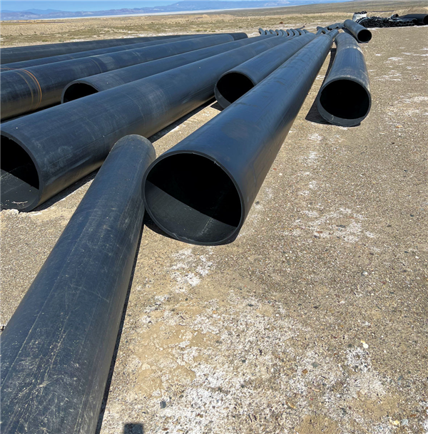 1 Unit - Lot Of 7,600 Feet Of Unused Dr7, Dr11, Dr21, Dr32.5 Hdpe Pipe In Various Diameter)
